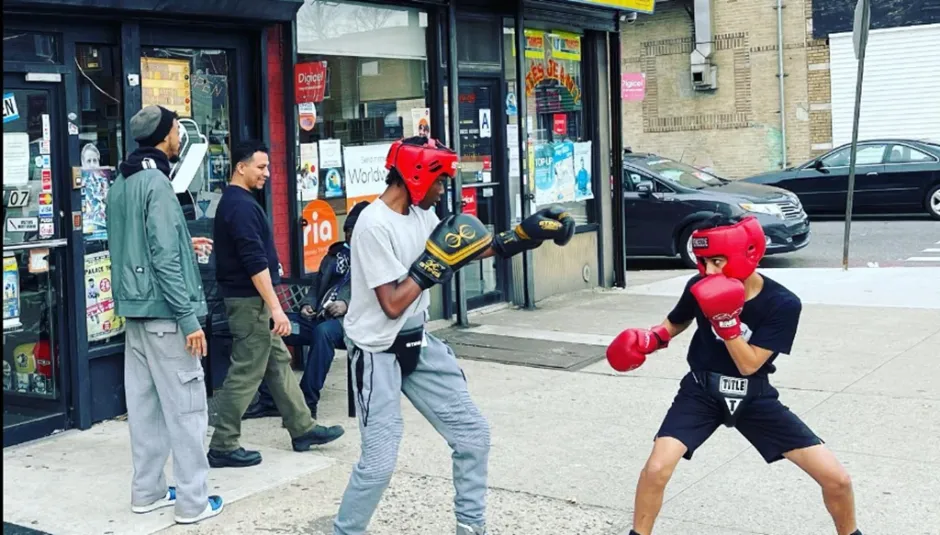 Boxing lesson