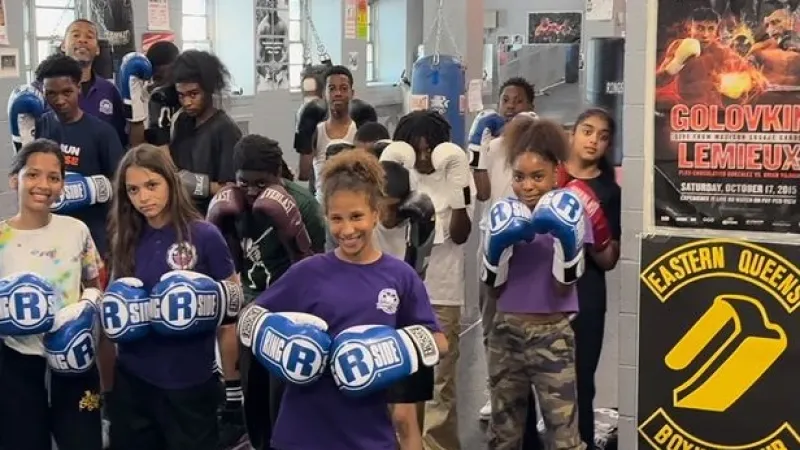 Kid boxing Lesson