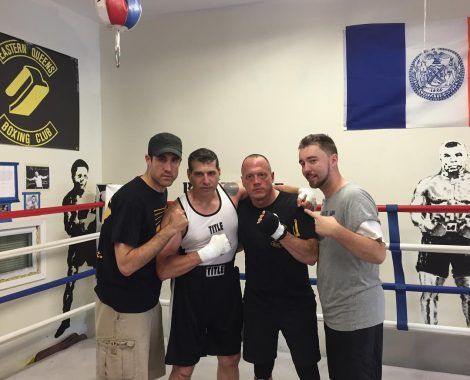 Boxing club outside
