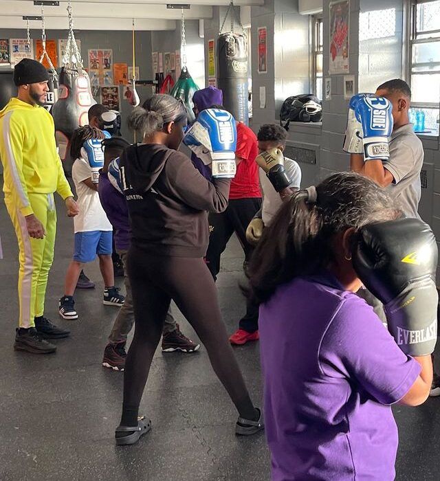 Kid Boxing Lesson